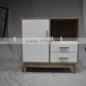 MDF with Wooden cabinet wood handle mordern furniture