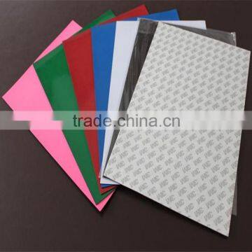 Soft PVC A4 Size Colorful Rubber Magnet With Adhesive for Sale photo-2