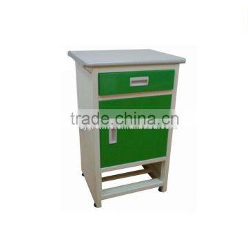 ST-CB015 Durable hospital bed stainless steel bedside cabinet