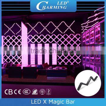 Meanwei Power Club Night Party Stage Flexible Curtain Display Screen Led Wall Decoration photo-6