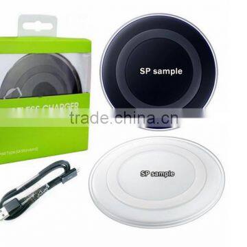 2016 Hot Sale!!! Wireless charger for Samsung Galaxy S6 ,universal wireless charger ,Can print your own logo