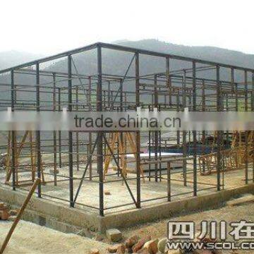 light steel structure frame workshop