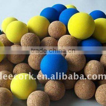 "LEECORK" cork balls for floating, table football, toy bullet