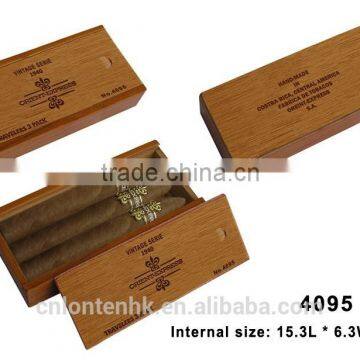 Small Wooden Sliding Lid Box photo-3