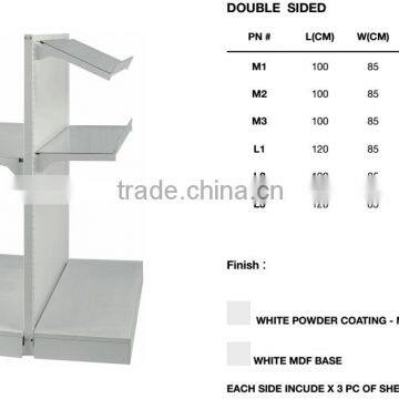 Metal Single Side Retail Display / Double Side Retail Display / Pegoard Supermarket Shelves photo-5