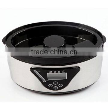 XJ-6K203 8L 3 Layer 7 Programmes LCD Display ,external Water Filter 800w Stainless Steel Electric Steamer Pot photo-2