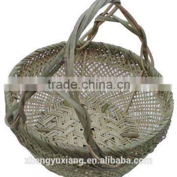 Bamboo Woven Fruit Picking Basket photo-3