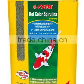 2kg sera color spirulina fish food for koi