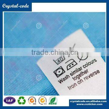 Wholesale Cotton Sticker Blank Self Adhesive Fabric Label photo-2