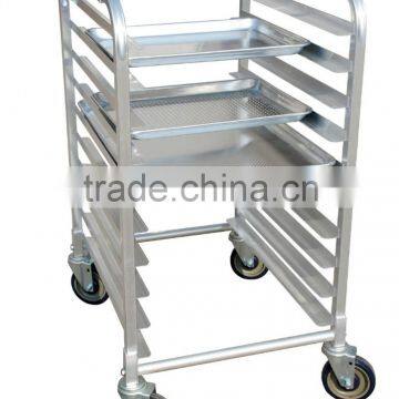 NSF Approval 10-Tier Stainless Steel Sheet Bread Display Rack & Pan Rack & Bun Pan Rack photo-3