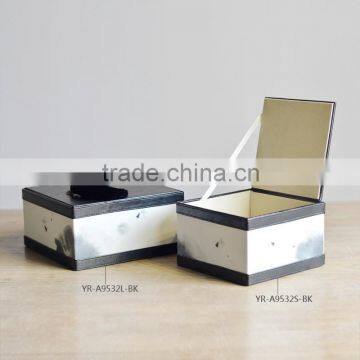 Chinese ink painting style Home decor with tassels jewelry boxes