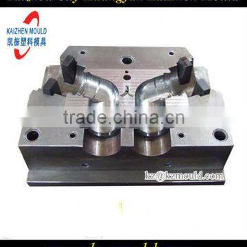 Plastic 45 degree elbow pipe fitting mould