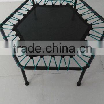 Mini Bungee Hexagon Trampoline With Handle Bar photo-3