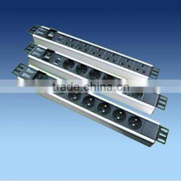 High quality 6 ways or 8 ways European PDU power socket