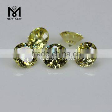 Top Quality Round 8.0mm Peridot Cubic Zirconia Manufacturer