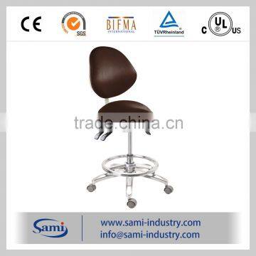 Dental saddle chair, Salon saddle chair, Doctor saddle chair