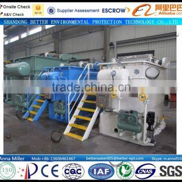 DAF-5 small capacity industrial waste water treatment plant, high remove rate of TSS, COD, BOD