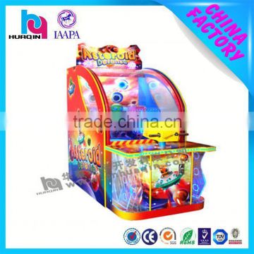 Amusement equipment electric coin operated win tickets game machine