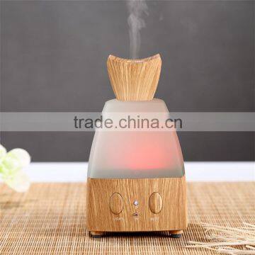 Wood Grain Ultrasonic Humidifier Atomizer Aroma Diffuser Room Air Mist Purifier photo-6