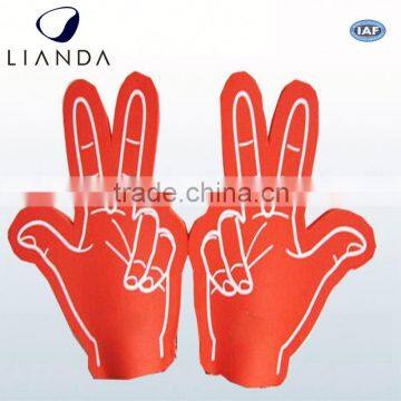 foam finger for sale,promotional oem foam hand,eva foam cheering hands