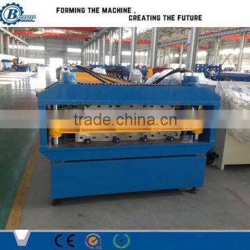 Hydraulic Metal Steel Double Decking Roof Sheet Roll Forming Machine, Double Roof Panel Making Machine