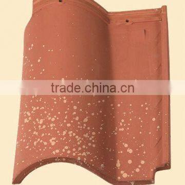 foshan smudging colour clay kerala roof tiles