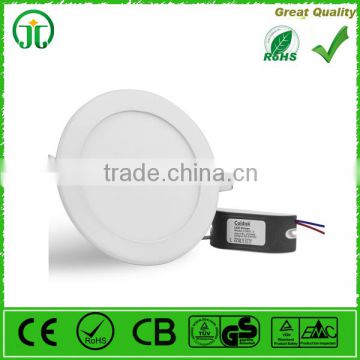 12W Round LED Panel Light 6.7-Inch Cool White Ultra-thin Downlight with LED Driver