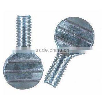 6-32 UNC Zinc Thumb Screw