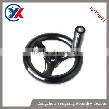 2015 on sale Polished Casting Handwheels, hand wheels iron casting