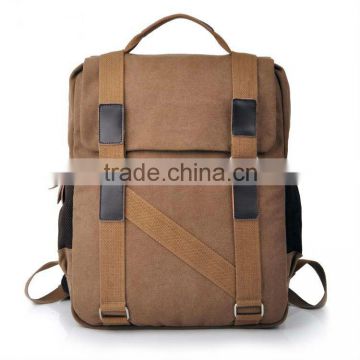 Designer camera canvas backpack