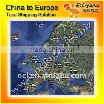 container freight from China to UK