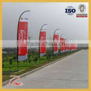 custom high precision advertising flag fabric