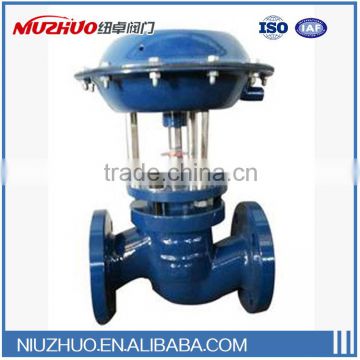 Pneumatic diaphragm stop valve