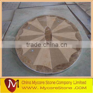 Factory supply waterjet medallion marble flooring contractor