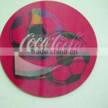 Coke promotion 3D Coaster, Lenticular coaster, PET coaster