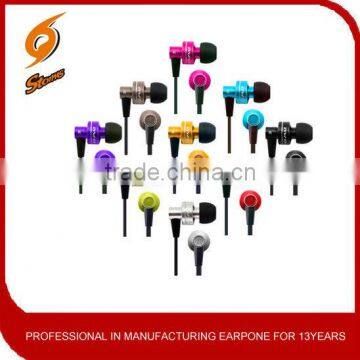 High quality stereo mobile earbud and earphones for Nokia or Samsung