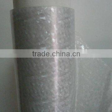 professional manufacturing matte embossing pvc film/ arabesquitic pvc film/packaging material/colorful pvc film
