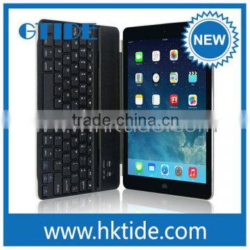 Gtide New Model Ultra Slim Aluminum Bluetooth Keyboard for Ipad Air Cute Case photo-6