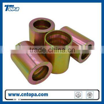 Carbon steel of hydraulic 4SH hose fittings ferrule