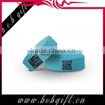 Customized QR Code Silicone Wristband