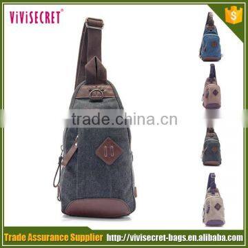 New Canvas Bag Messenger Shoulder Men Bag Sport Chest Bag photo-3