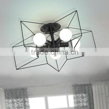classic design iron led linear pendant light simple and modern pendant light for home decor/Gallary/coffee bar