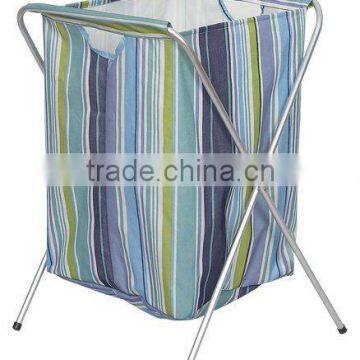 PVC Coating Oxford Laundry Basket Collapsible Laundry Bag Folding Laundry Hamper