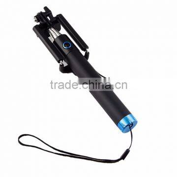 new products 2016 factory mini selfie stick mini monopod with cable