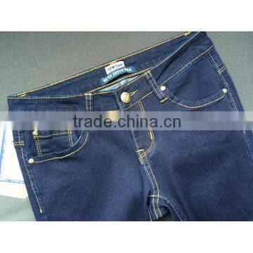 2016 Autumn Fashion Women Knee Holes Destroyed Stretch Jean Pants Ladies Low Waist Skinny Butt Lift New Model Jeans Pent Style