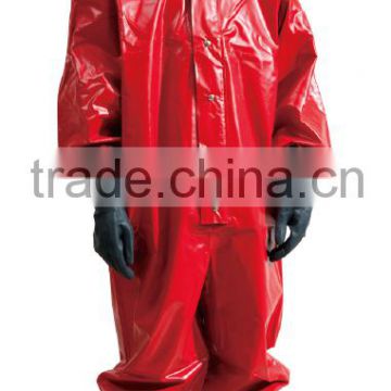 2016 New Spray Tight Type Rubber Chemical Protective Suit