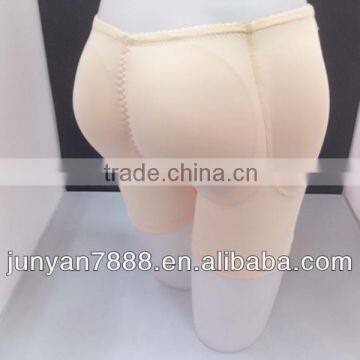 New Style Wholesale Hip Shaper Buttock Lifting Underwear Silicone Buttocks Padded Panties With Cotton Pad Beige Black photo-2