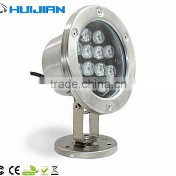 colorful outdoor fountains light led underwater light 12W RGB 24V