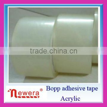 2 Inch wide Transparent bopp carton sealing tape adhesive gum