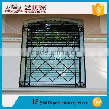 used wrought iron door window grills / cheap window grill designs